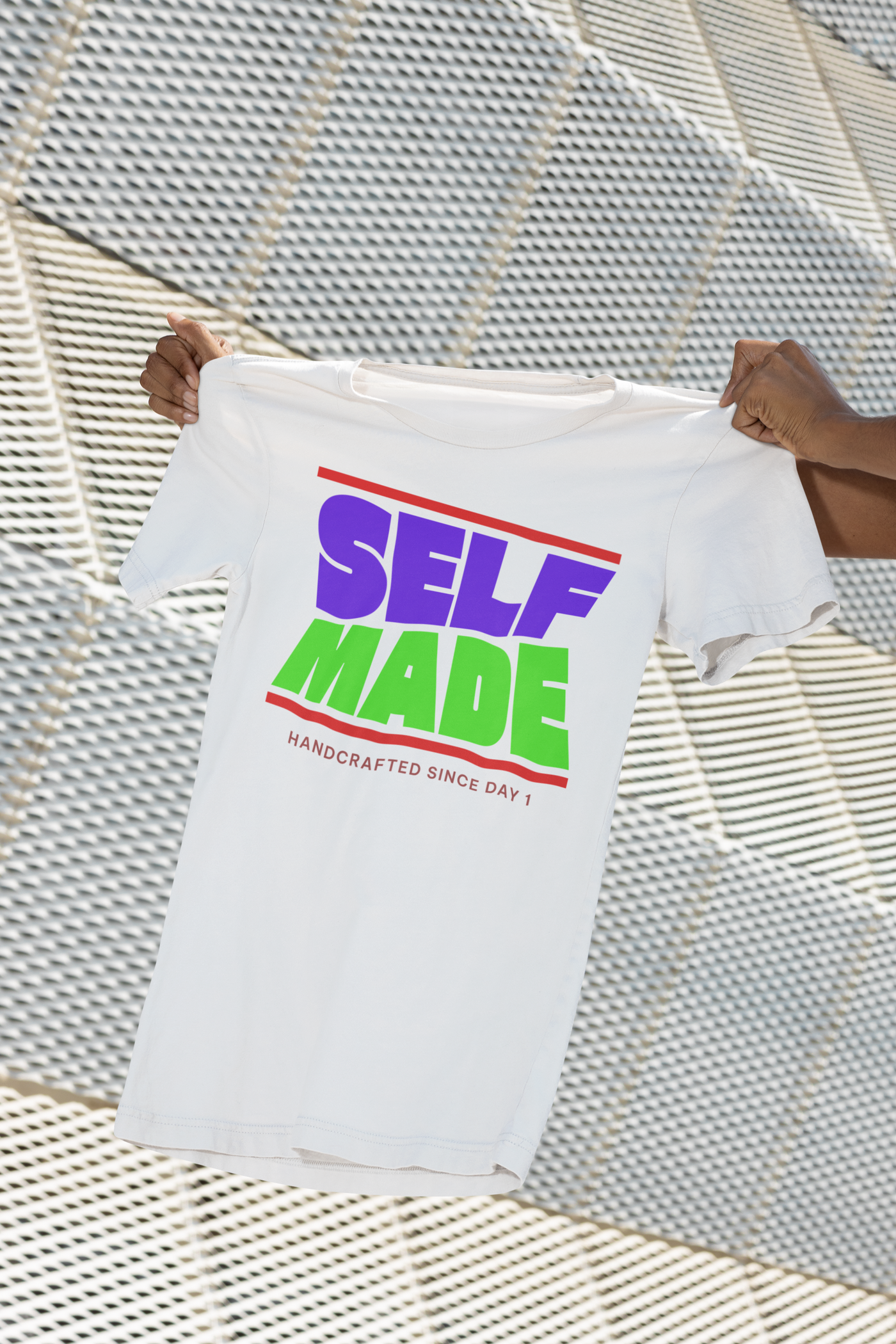 MUILT COLOR SELF MADE TEE