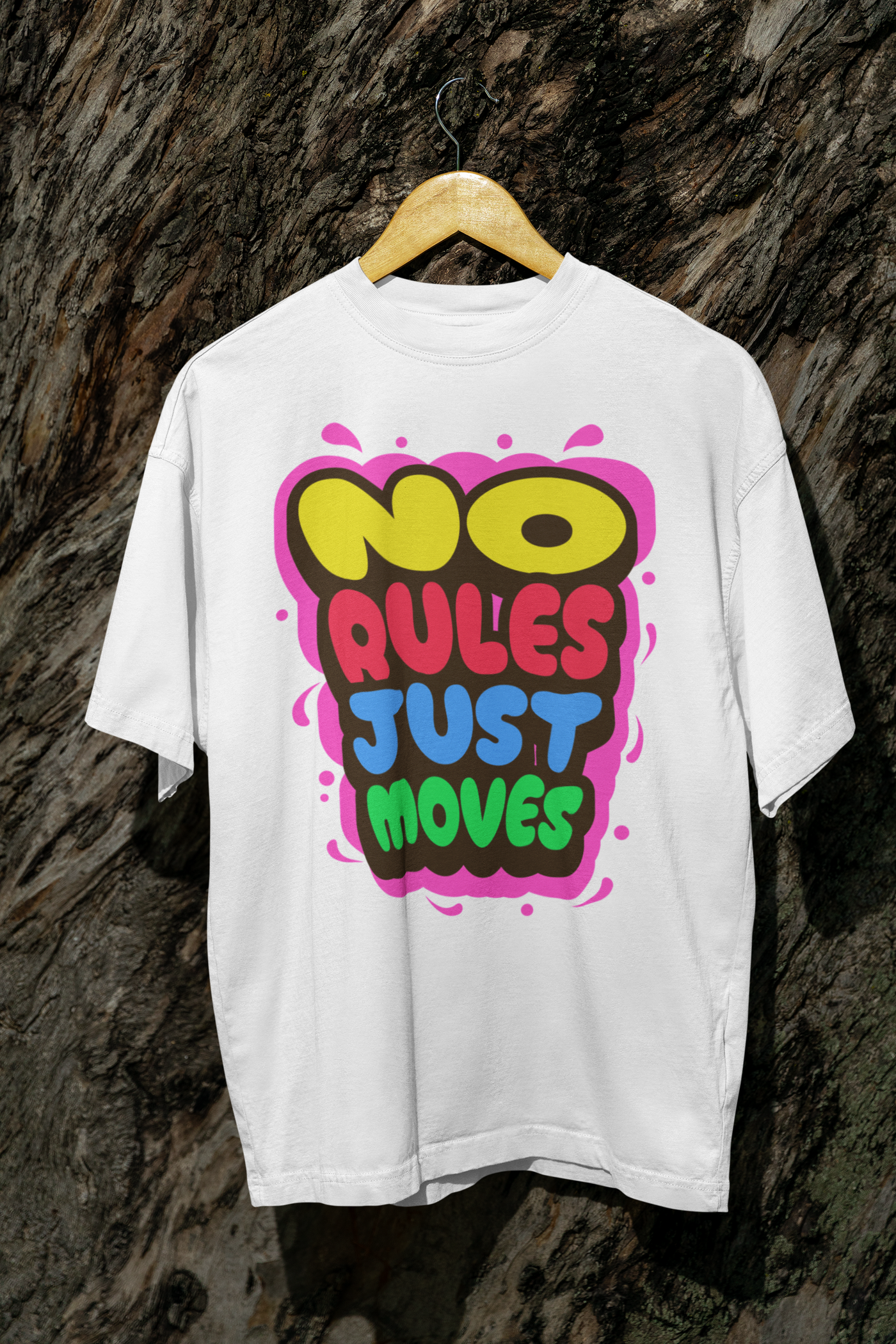 “NO RULES JUST MOVES” Tee